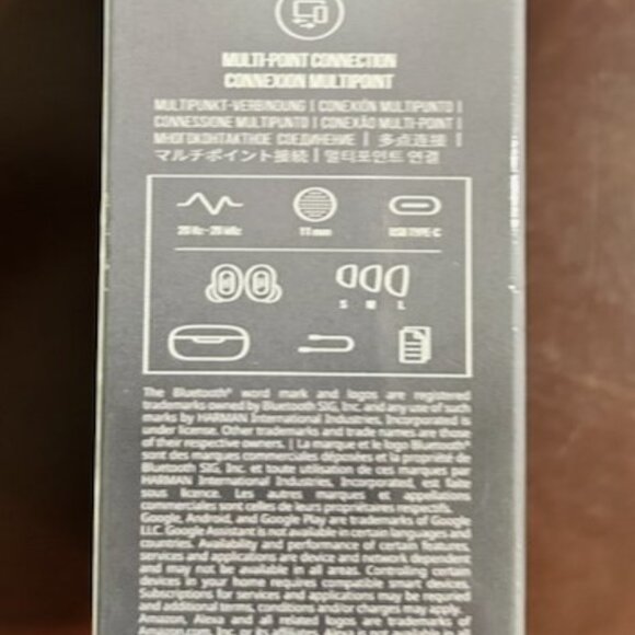 JBL Live Free 2 100% Wireless Noise Cancelling In-Ear Headphones - Black - Picture 6 of 7